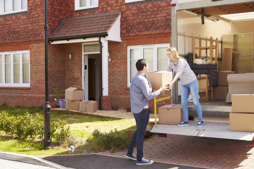 Secure Movers Wimbledon payment area with trusted checkout options
