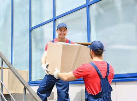 Removal van service supporting a home move in Wimbledon