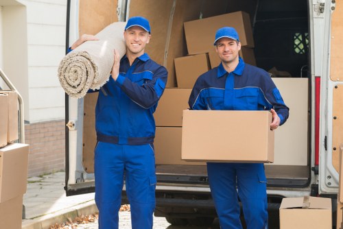 Professional furniture pick-up in Wimbledon for a bulky sofa removal