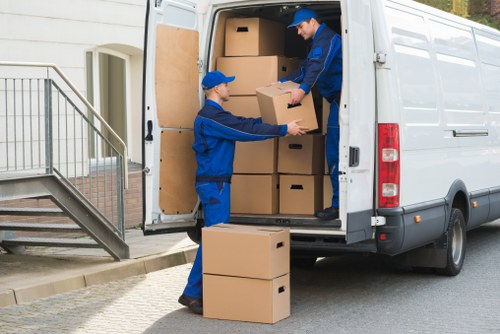 Local removal team helping with a move in Wimbledon