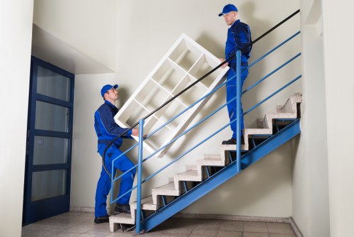 Professional Movers Wimbledon team working safely during a well-planned move