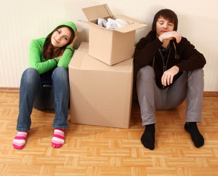 Staff reporting a safeguarding concern during a move