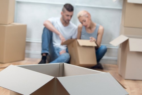 Local Wimbledon movers transporting furniture safely