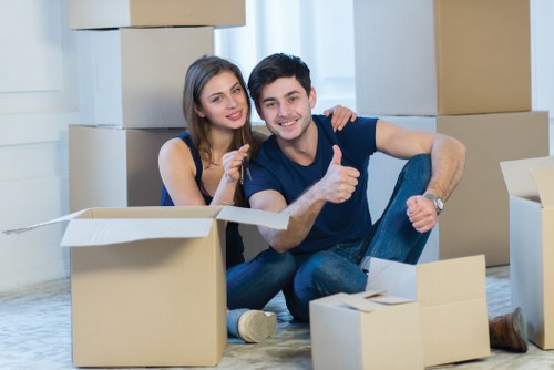 Household items being handled under service and liability terms