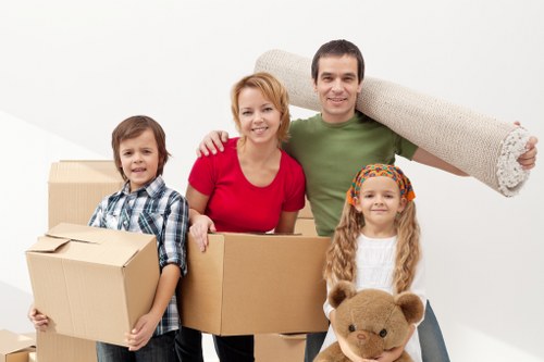 Collection team handling unwanted furniture removal in Wimbledon