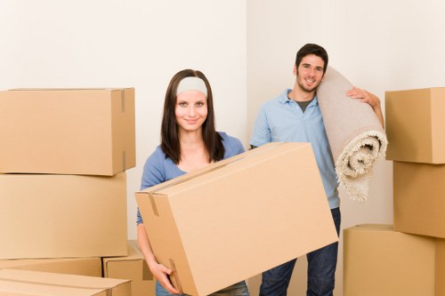 A Wimbledon moving team planning and organizing a home move