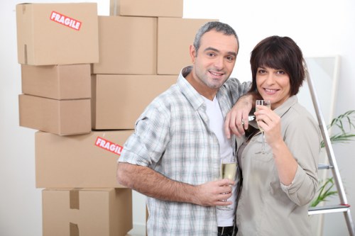 Different sizes of removal trucks available in Wimbledon